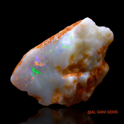 7.00 Cts Unheated Australian Fire Opal Loose Gemstone Fancy Rough Natural 18x12x8 mm RE-440