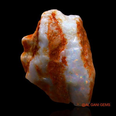 7.00 Cts Unheated Australian Fire Opal Loose Gemstone Fancy Rough Natural 18x12x8 mm RE-440