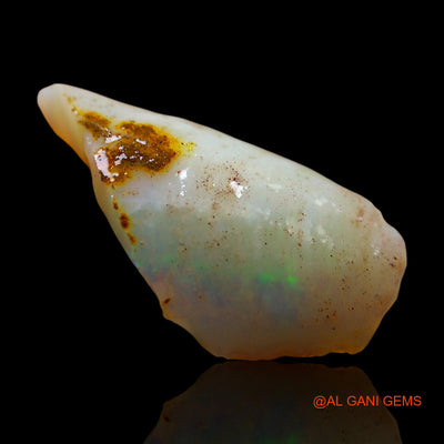 6.00 Cts Natural Australian Fire Opal Loose Gemstone Fancy Rough 20x11x5 mm RE-441