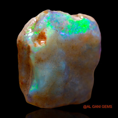 8.00 Cts Natural Australian Fire Opal Fancy Rough Loose Gemstone For Jewelry 17x16x5 mm RE-442