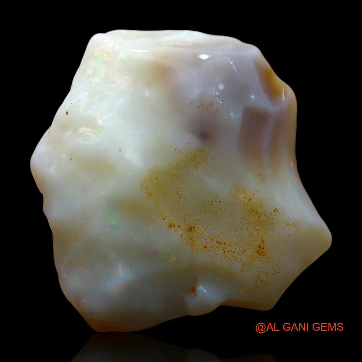 10.00 Cts Natural Australian Fire Opal Fancy Rough Loose Gemstone For Jewelry 17x15x7 mm RE-443