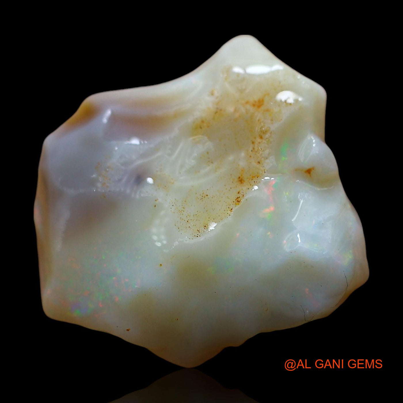 10.00 Cts Natural Australian Fire Opal Fancy Rough Loose Gemstone For Jewelry 17x15x7 mm RE-443