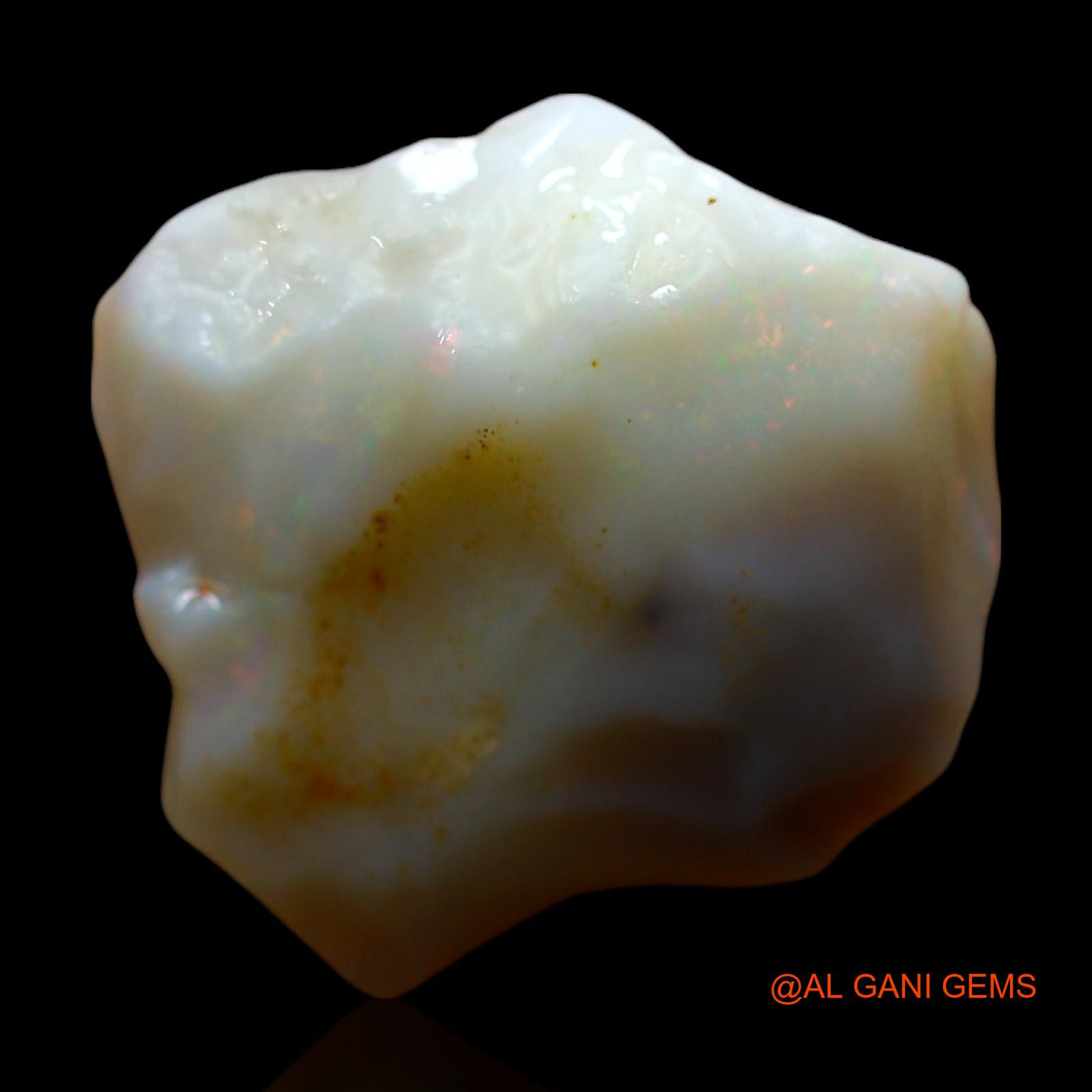 10.00 Cts Natural Australian Fire Opal Fancy Rough Loose Gemstone For Jewelry 17x15x7 mm RE-443