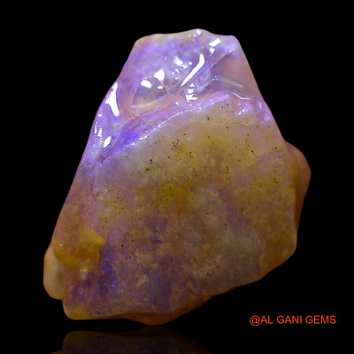 13.00 Cts Natural Australian Fire Opal Loose Gemstone Fancy Rough 18x14x12 mm RE-445