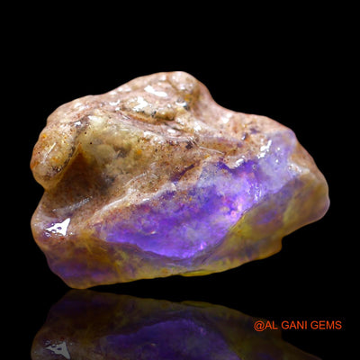 13.00 Cts Natural Australian Fire Opal Loose Gemstone Fancy Rough 18x14x12 mm RE-445