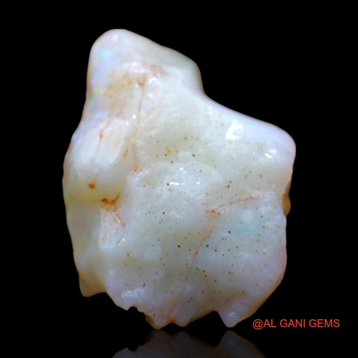 11.00 Cts Natural Australian Fire Opal Loose Gemstone Fancy Rough 19x14x10 mm RE-448