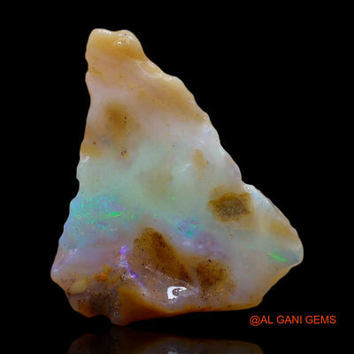 4.00 Cts Natural Australian Fire Opal Loose Gemstone Fancy Rough 17x13x4 mm RE-452