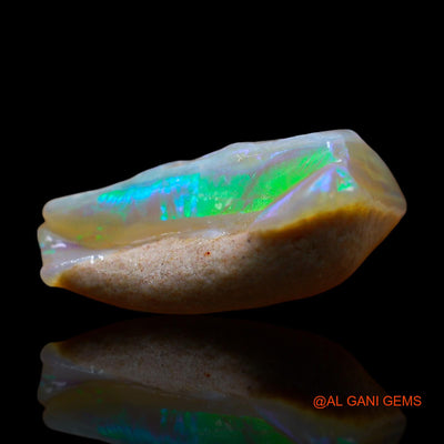 6.00 Cts Natural Australian Fire Opal Loose Gemstone Fancy Rough 18x11x8 mm RE-453
