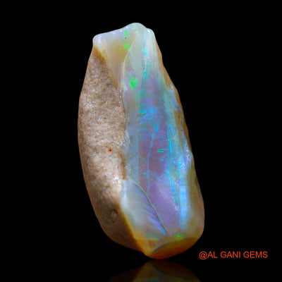 6.00 Cts Natural Australian Fire Opal Loose Gemstone Fancy Rough 18x11x8 mm RE-453