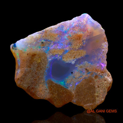 7.00 Cts Natural Australian Fire Opal Loose Gemstone Fancy Rough 17x5x5 mm RE-457