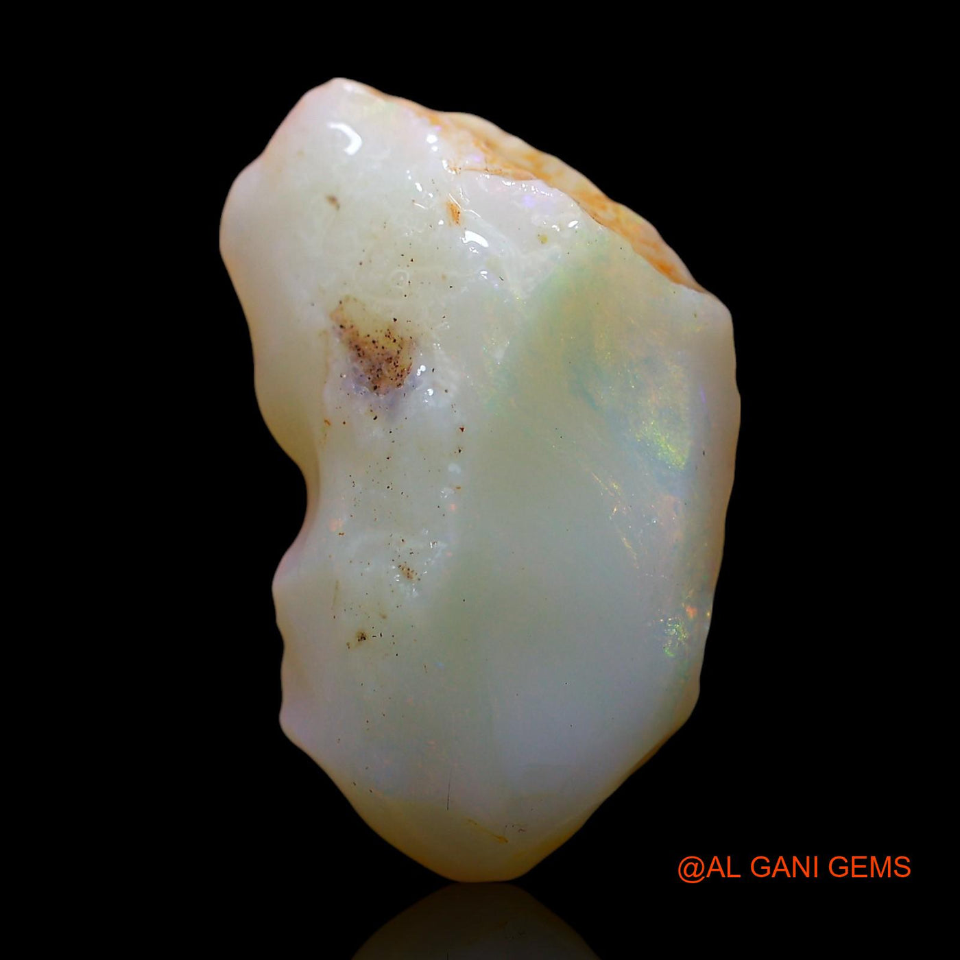 8.00 Cts Unheated Australian Fire Opal Loose Gemstone Fancy Rough Natural 19x13x8 mm RE-458