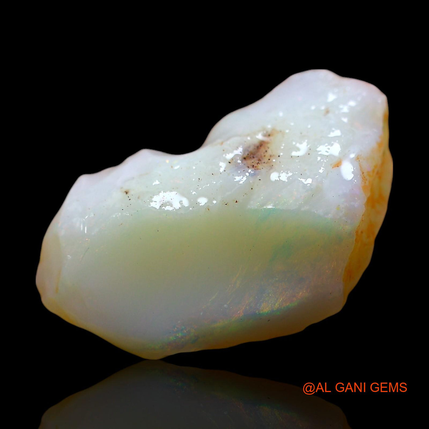 8.00 Cts Unheated Australian Fire Opal Loose Gemstone Fancy Rough Natural 19x13x8 mm RE-458