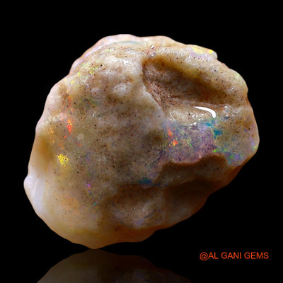 11.00 Cts Natural Australian Fire Opal Loose Gemstone Fancy Rough 17x15x10 mm RE-459