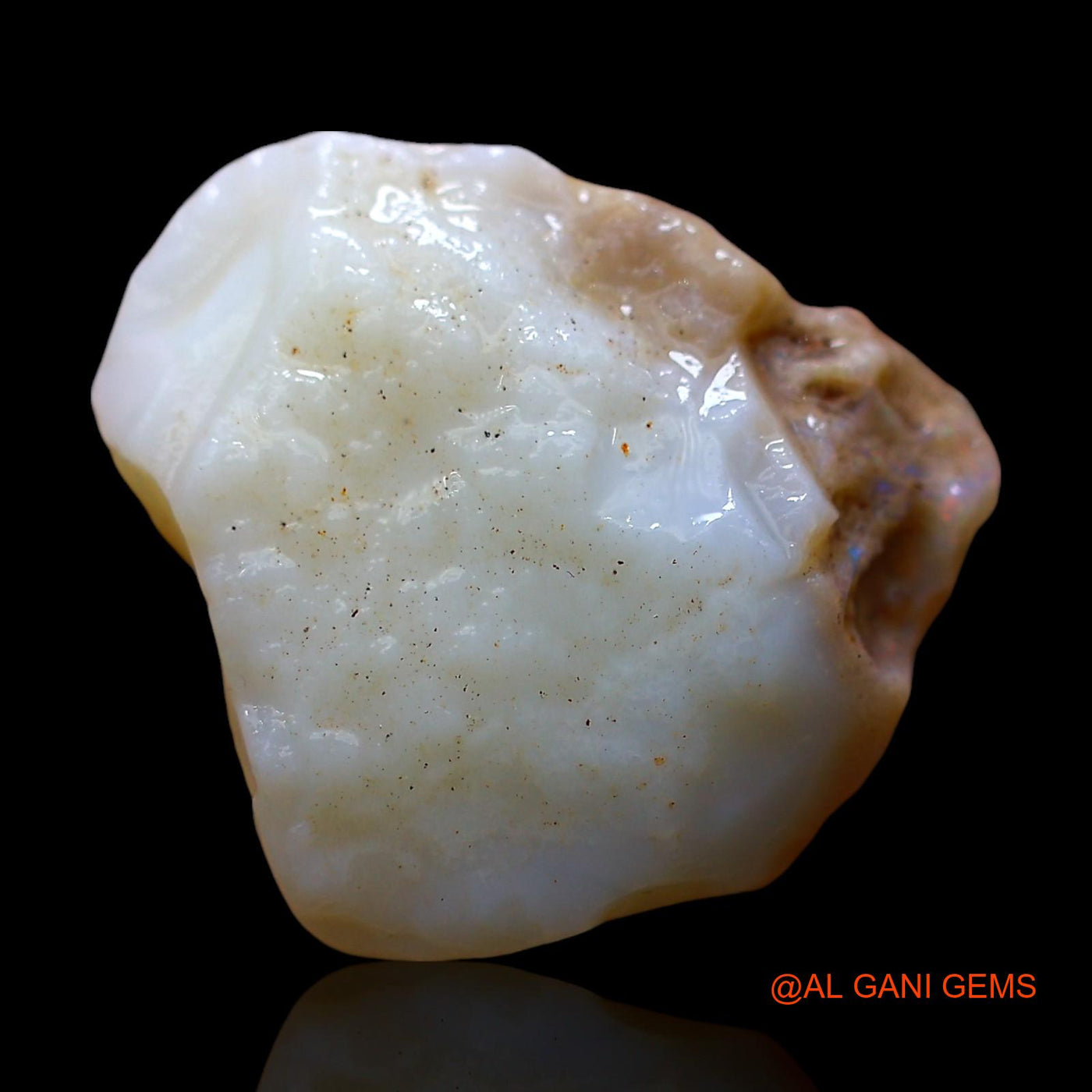11.00 Cts Natural Australian Fire Opal Loose Gemstone Fancy Rough 17x15x10 mm RE-459