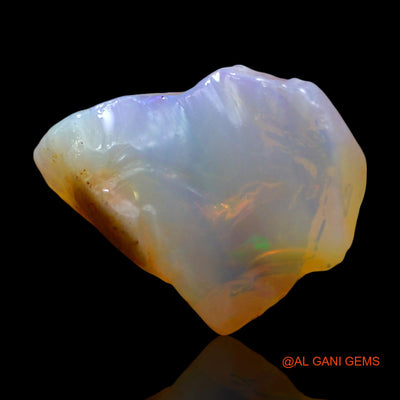 6.00 Cts Natural Australian Fire Opal Loose Gemstone Fancy Rough 18x13x6 mm RE-460
