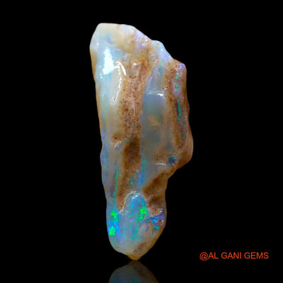 Natural Fire Opal Gemstone 8.00 Cts Loose Fancy Rough From Australia 19x13x8 mm RE-461