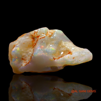 8.00 Cts Natural Australian Fire Opal Loose Gemstone Fancy Rough 20x11x8 mm RE-462