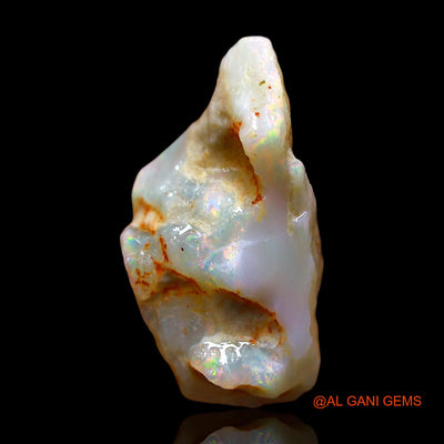 8.00 Cts Natural Australian Fire Opal Loose Gemstone Fancy Rough 20x11x8 mm RE-462