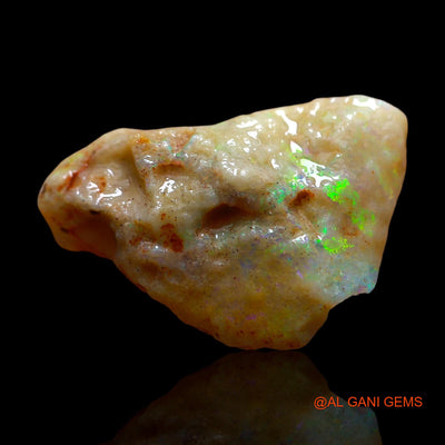 7.00 Cts Natural Australian Fire Opal Loose Gemstone Fancy Rough 19x14x5 mm RE-464
