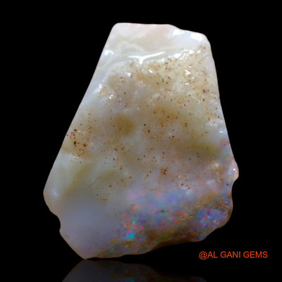 Natural Untreated Fire Opal Loose Gemstone Fancy Rough From Australia 5.00 Cts 17x13x4 mm RE-465