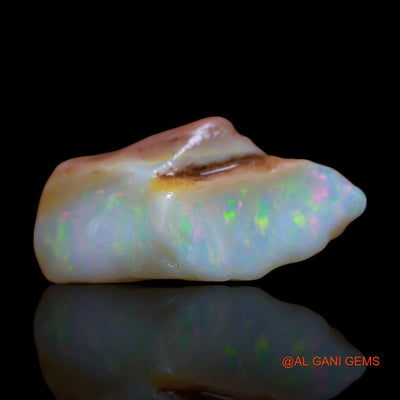 6.00 Cts Natural Australian Fire Opal Loose Gemstone Fancy Rough 20x10x8 mm RE-466