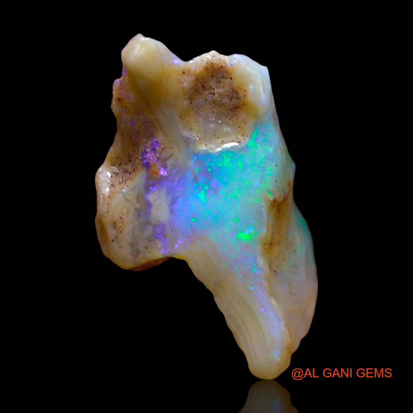 6.00 Cts Natural Australian Fire Opal Fancy Rough Loose Gemstone For Jewelry 19x12x7 mm RE-467