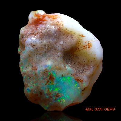 9.00 Cts Natural Australian Fire Opal Loose Gemstone Fancy Rough 18x15x8 mm RE-468