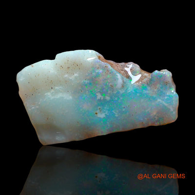 5.00 Cts Natural Australian Fire Opal Loose Gemstone Fancy Rough 18x11x4 mm RE-472