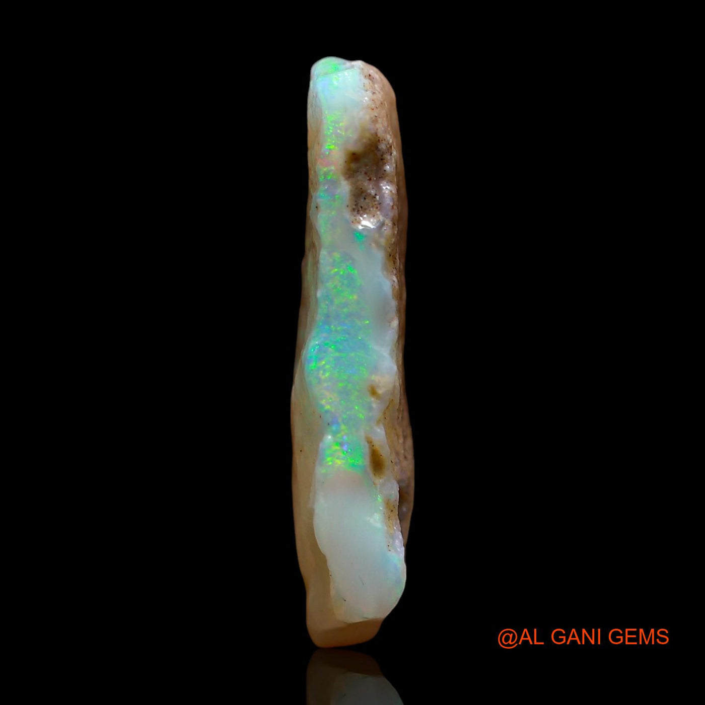 5.00 Cts Natural Australian Fire Opal Loose Gemstone Fancy Rough 18x11x4 mm RE-472
