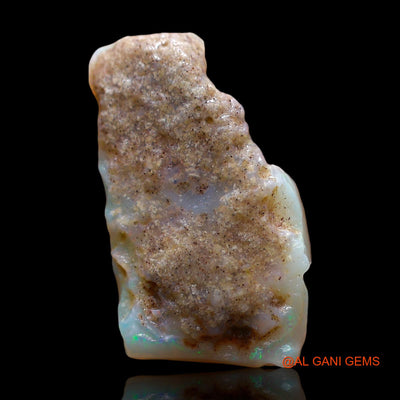 5.00 Cts Natural Australian Fire Opal Loose Gemstone Fancy Rough 18x11x4 mm RE-472
