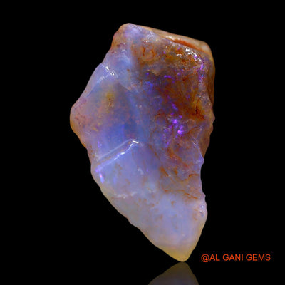 Natural Untreated Fire Opal Loose Gemstone Fancy Rough From Australia 6.00 Cts 19x11x7 mm RE-473