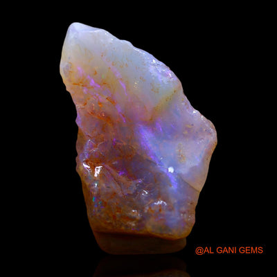 Natural Untreated Fire Opal Loose Gemstone Fancy Rough From Australia 6.00 Cts 19x11x7 mm RE-473