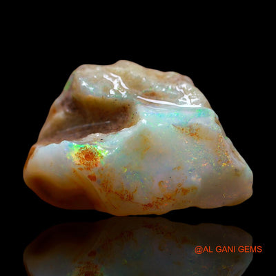 11.00 Cts Natural Australian Fire Opal Loose Gemstone Fancy Rough 18x12x10 mm RE-479