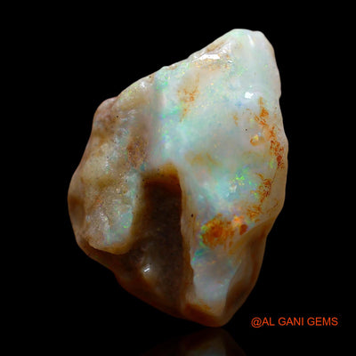 11.00 Cts Natural Australian Fire Opal Loose Gemstone Fancy Rough 18x12x10 mm RE-479
