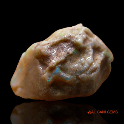 11.00 Cts Natural Australian Fire Opal Loose Gemstone Fancy Rough 18x12x10 mm RE-479