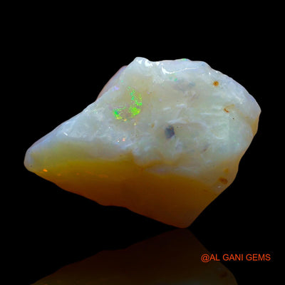 8.00 Cts Natural Australian Fire Opal Loose Gemstone Fancy Rough 20x14x7 mm RE-482