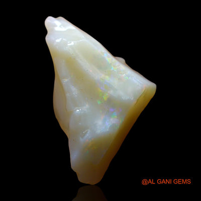 Natural Untreated Fire Opal Loose Gemstone Fancy Rough From Australia 7.00 Cts 21x13x6 mm RE-48