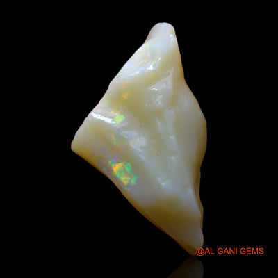 Natural Untreated Fire Opal Loose Gemstone Fancy Rough From Australia 7.00 Cts 21x13x6 mm RE-48