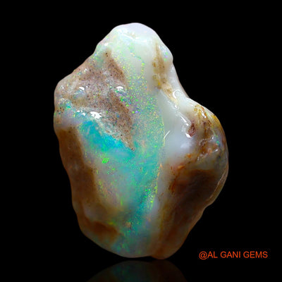 Natural Fire Opal Gemstone 8.00 Cts Loose Fancy Rough From Australia 17x12x8 mm RE-495