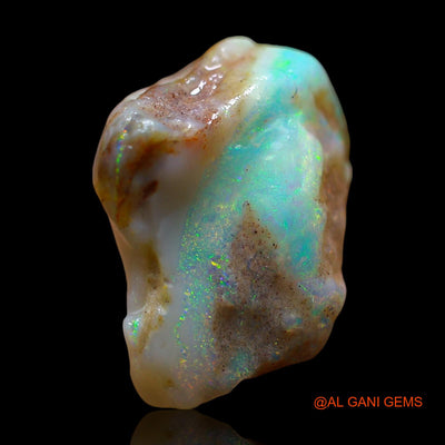 Natural Fire Opal Gemstone 8.00 Cts Loose Fancy Rough From Australia 17x12x8 mm RE-495