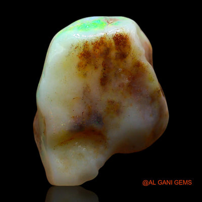 Natural Fire Opal Gemstone 8.00 Cts Loose Fancy Rough From Australia 17x12x8 mm RE-495