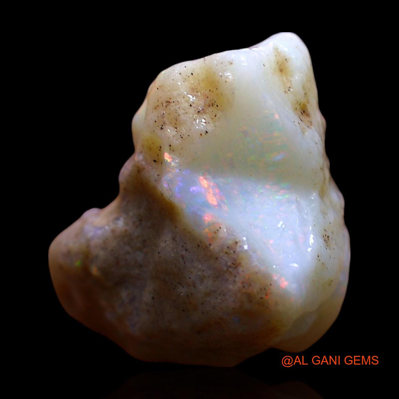 9.00 Cts Natural Australian Fire Opal Loose Gemstone Fancy Rough 17x12x11 mm RE-497