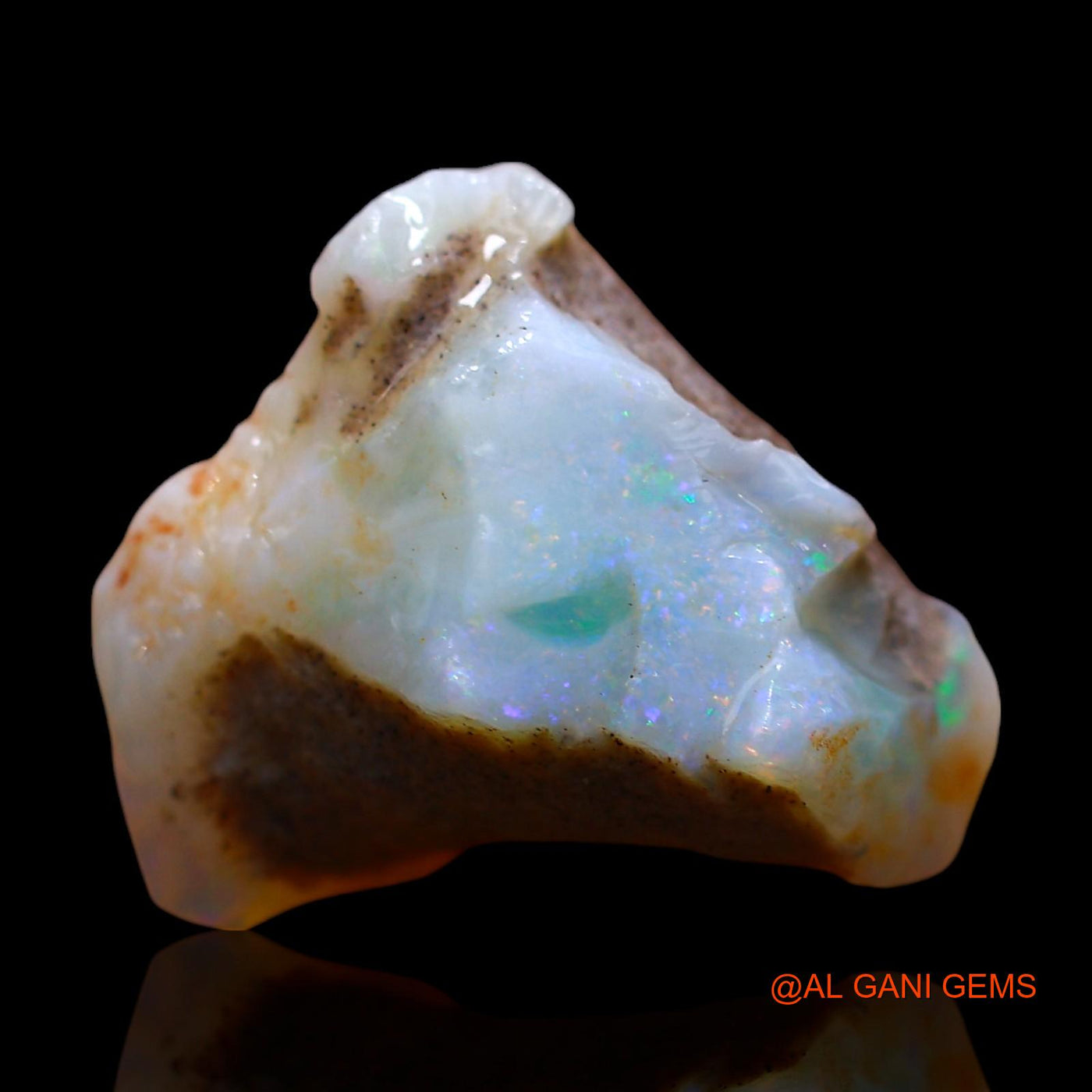 9.00 Cts Natural Australian Fire Opal Loose Gemstone Fancy Rough 16x13x11 mm RE-498