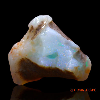 9.00 Cts Natural Australian Fire Opal Loose Gemstone Fancy Rough 16x13x11 mm RE-498