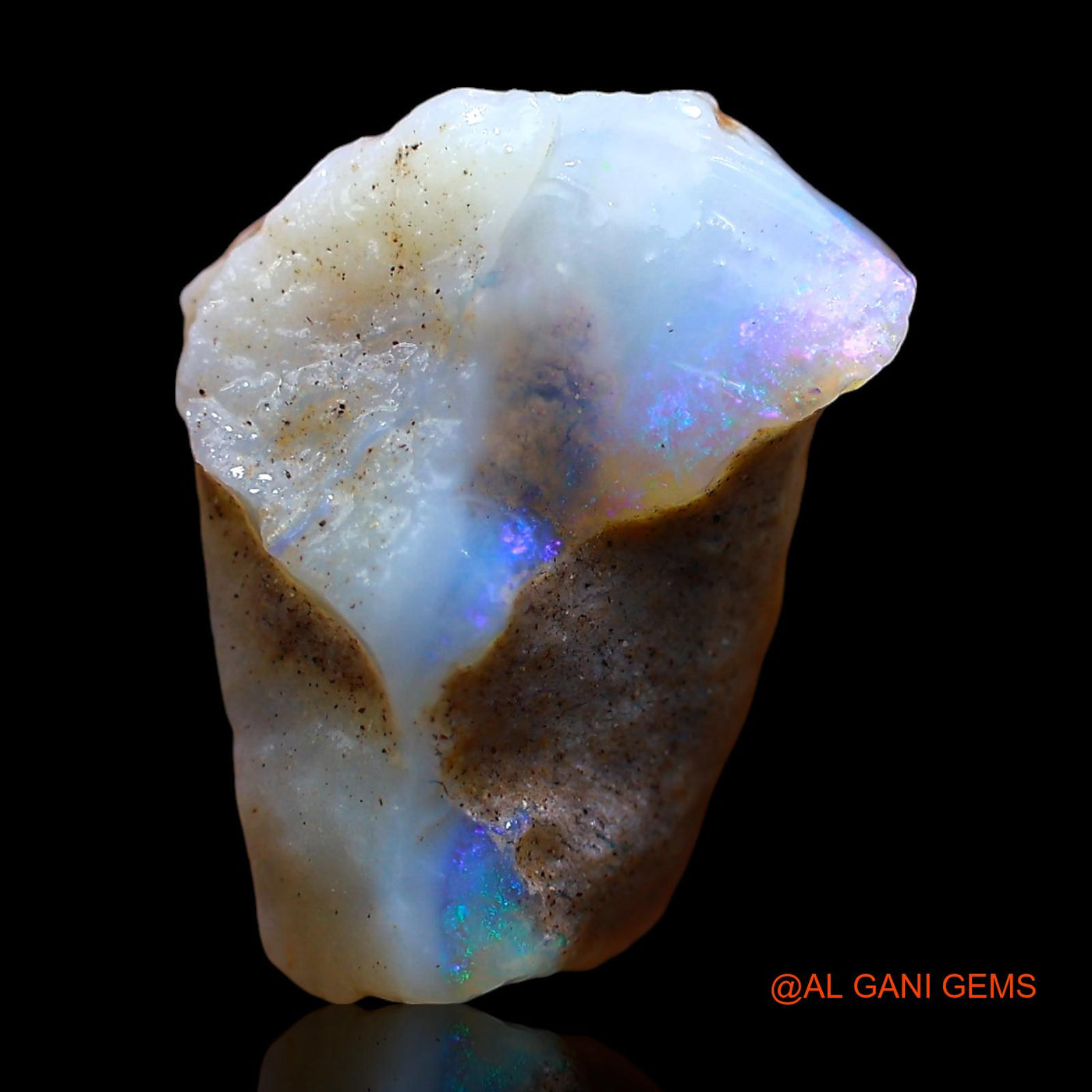 9.00 Cts Natural Australian Fire Opal Loose Gemstone Fancy Rough 16x13x11 mm RE-498
