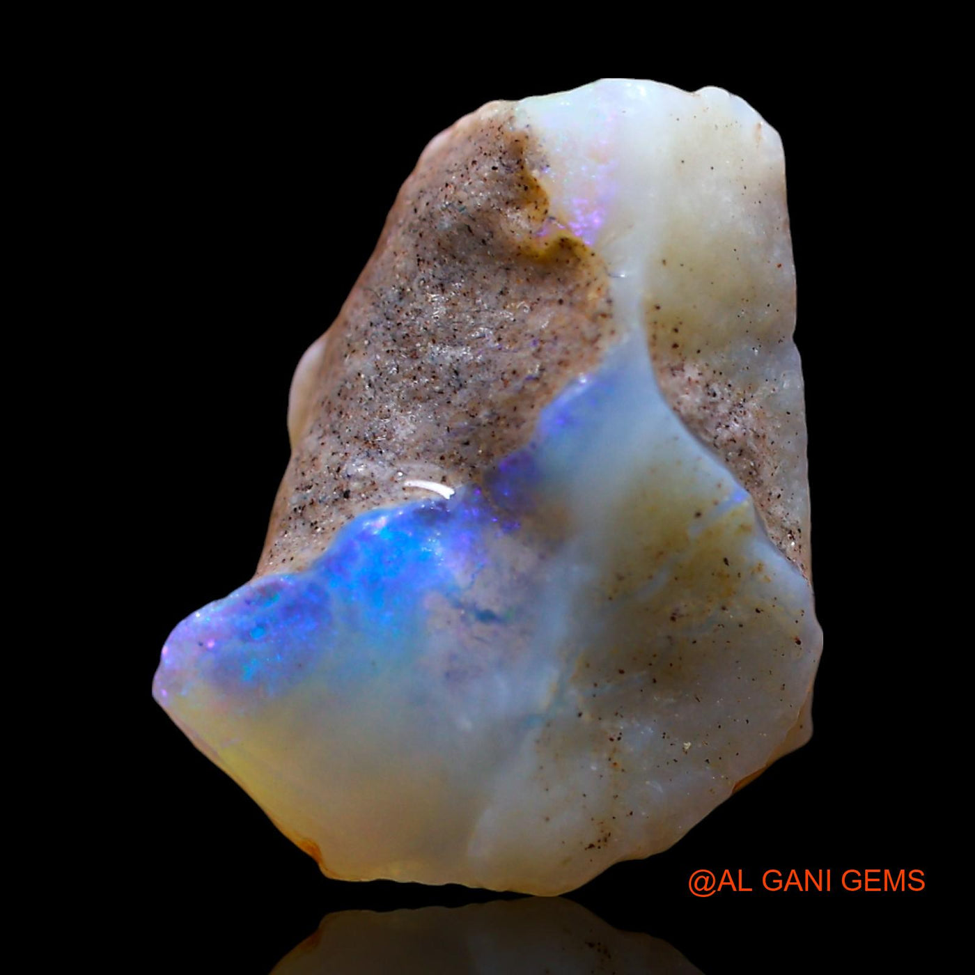 9.00 Cts Natural Australian Fire Opal Loose Gemstone Fancy Rough 16x13x11 mm RE-498