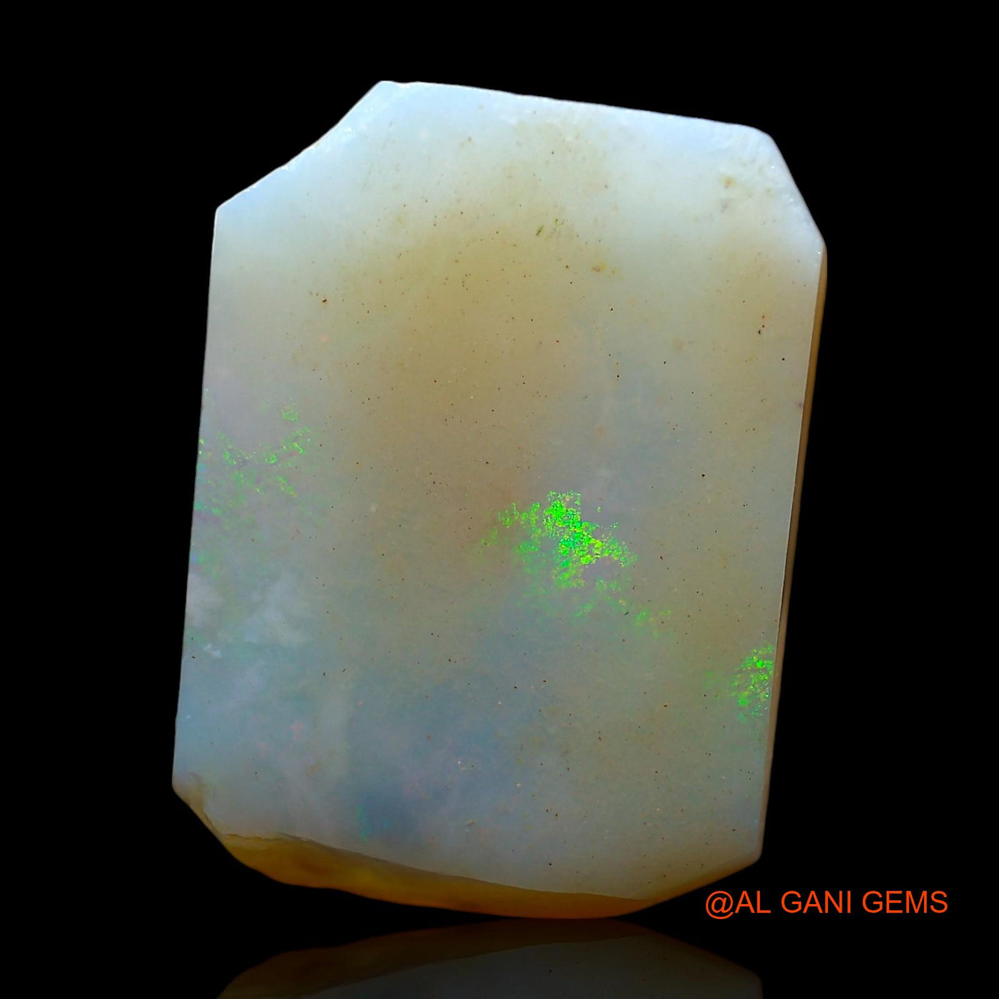 13.00 Cts Natural Australian Fire Opal Loose Gemstone Fancy Rough 21x16x4 mm RE-4