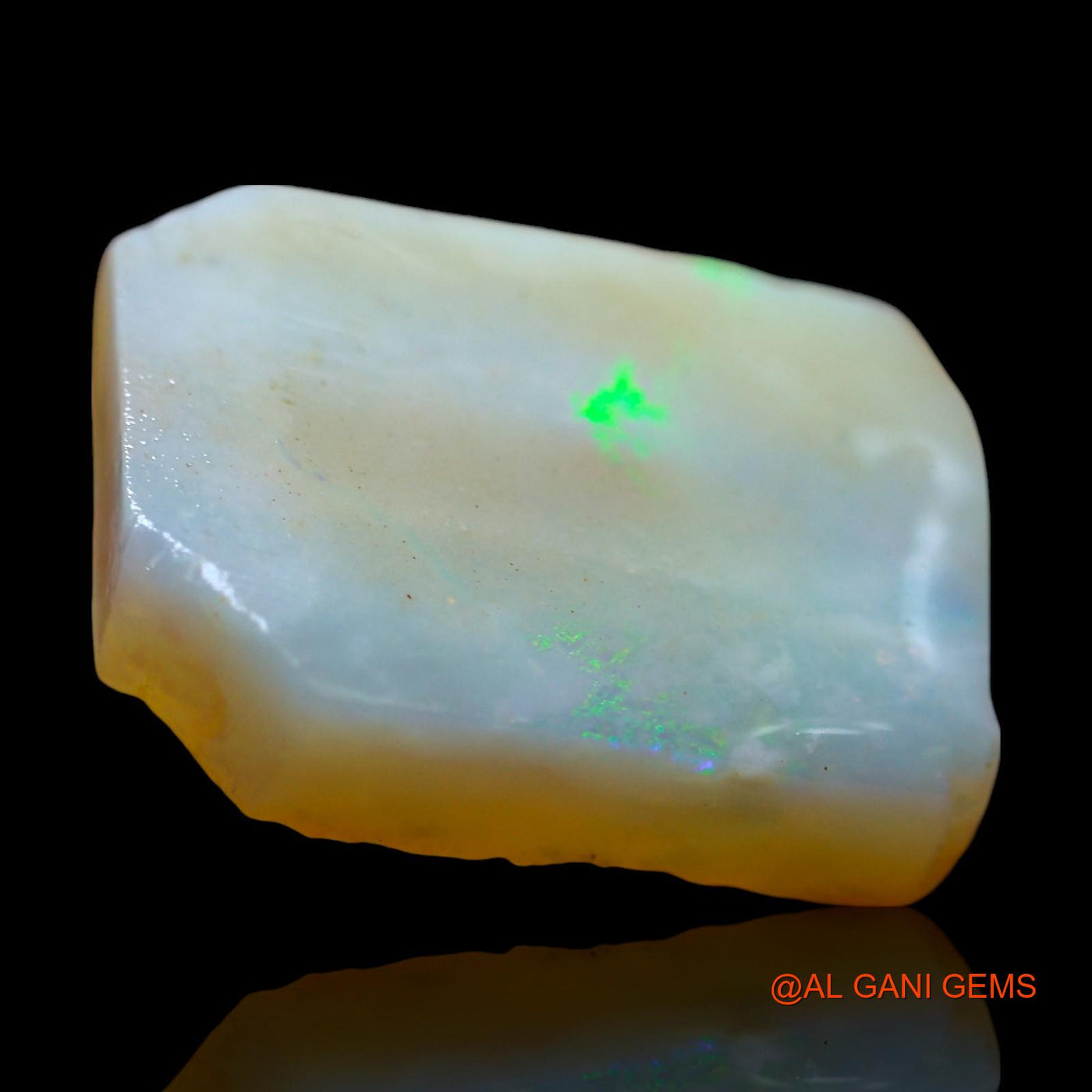 13.00 Cts Natural Australian Fire Opal Loose Gemstone Fancy Rough 21x16x4 mm RE-4