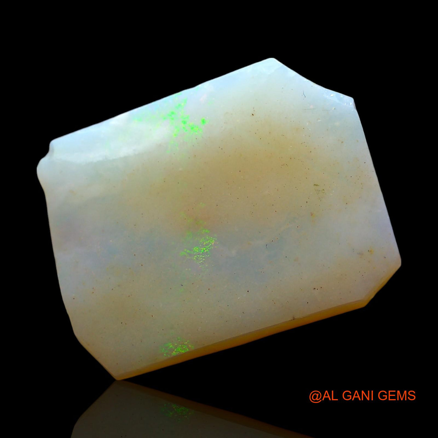 13.00 Cts Natural Australian Fire Opal Loose Gemstone Fancy Rough 21x16x4 mm RE-4