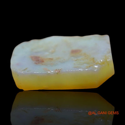 13.00 Cts Natural Australian Fire Opal Loose Gemstone Fancy Rough 21x16x4 mm RE-4